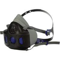 Secure Click HF-800 Series Half Facepiece Reusable Respirator, Silicone, Large Sécurité Médic
