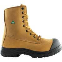 Storm Work Boots, Leather, Steel Toe, Size 7, Impermeable Sécurité Médic