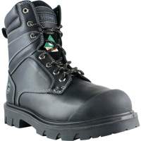 Boomerang Work Boots, Leather, Steel Toe, Size 7, Impermeable Sécurité Médic