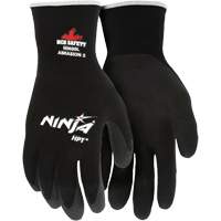 Gants enduits Ninja, Grand, R&ecirc;vetement HPT, Calibre 15, Enveloppe en Nylon Sécurité Médic