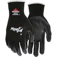 Gants enduits Ninja, Grand, R&ecirc;vetement Bipolym&egrave;re, Calibre 15, Enveloppe en Nylon/Lycra Sécurité Médic