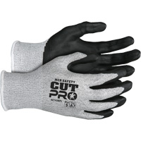 Safety Cut Pro Cut Resistant Gloves, Size 3X-Large, 13 Gauge, Bi-Polymer Coated, HPPE Shell, ASTM ANSI Level A7 Sécurité Médic