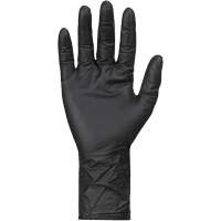 Gants jetables KeepKleen, Grand, Nitrile, 8 mils, Sans poudre, Noir Sécurité Médic