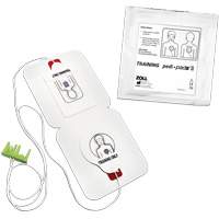 &eacute;lectrodes de formation Pedi Padz II, Zoll AED Plus Pour, Non m&eacute;dical Sécurité Médic