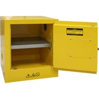 Flammable Storage Cabinet, 4 gal., 1 Door, 17" W x 22" H x 18" D Sécurité Médic