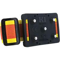 Intrinsic Mid-Sole Ice Cleats, Polymer Blend, Stud Traction, One Size Sécurité Médic