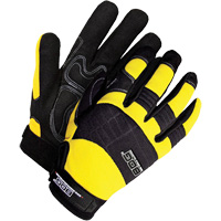Gants performants &agrave; usage intensif avec paumes coussin&eacute;es, Taille Petit, Paume Synth&eacute;tique Sécurité Médic