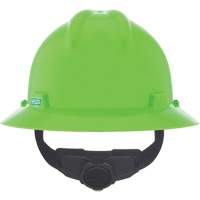 V-Gard&reg; Slotted Full-Brim Hardhat, Meets CSA Type 1, Ratchet Suspension, Non-Vented Sécurité Médic