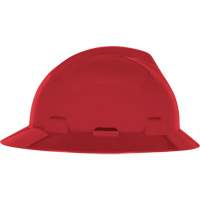 V-Gard&reg; Slotted Full-Brim Hardhat, Pinlock Suspension, Non-Vented Sécurité Médic
