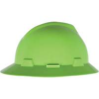 V-Gard&reg; Slotted Full-Brim Hardhat, Pinlock Suspension, Non-Vented Sécurité Médic