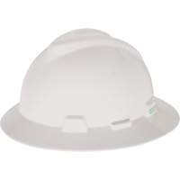 V-Gard&reg; Slotted Full-Brim Hardhat, Pinlock Suspension, Non-Vented Sécurité Médic