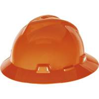 V-Gard&reg; Slotted Full-Brim Hardhat, Pinlock Suspension, Non-Vented Sécurité Médic