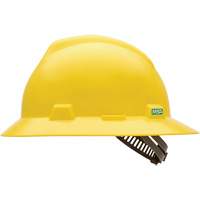 V-Gard&reg; Slotted Full-Brim Hardhat, Pinlock Suspension, Non-Vented Sécurité Médic
