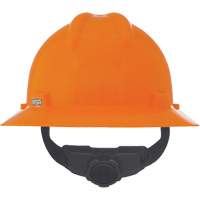 V-Gard&reg; Slotted Full-Brim Hardhat, Meets CSA Type 1, Ratchet Suspension, Non-Vented Sécurité Médic