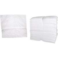Petroleum Sorbent Pads, Oil Only, 19" x 17", 38.7 gal. Absorbancy Sécurité Médic