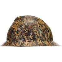 V-Gard&reg; Hydro Dip Full Brim Hard Hat, Meets CSA Type 1, Ratchet Suspension, Non-Vented Sécurité Médic