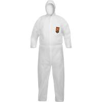 KleenGuard A40 Disposable Coveralls, Medium, White, Microporous Sécurité Médic