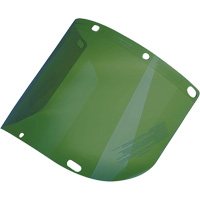 &eacute;cran facial form&eacute; Dynamic, Polycarbonate, Teinte Vert Sécurité Médic