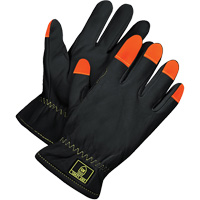 Gants de conducteur Deny, 3T-Grand, Paume en Cuir fleur de ch&egrave;vre Sécurité Médic