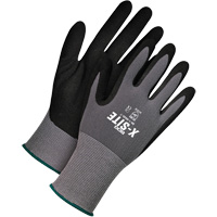 Gants enduits l&eacute;gers X-Site, 8, R&ecirc;vetement Nitrile, Calibre 15, Enveloppe en Nylon/Lycra Sécurité Médic