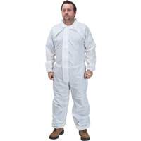 Premium Coveralls, 2X-Large, White, Microporous Sécurité Médic
