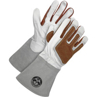 Gander Brand TIG Welder's Gloves with Heat Patch, Grain Goatskin, Size Small Sécurité Médic