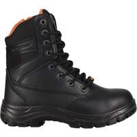 Safety Boots, Leather, Steel Toe, Size 6, Impermeable Sécurité Médic