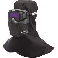Rebel ADF Welding Mask, 3.5" L x 1.3" W View Area, 3/5-12 Shade Range, Black Sécurité Médic