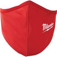 Masque &agrave; deux couches, Nylon/Polyester/Spandex, Rouge Sécurité Médic