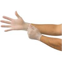 MicroFlex&reg; Disposable Gloves, Small, Vinyl, 2.8-mil, Powder-Free, Clear Sécurité Médic