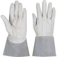 852 Ranpro&reg; FR White Stags TIG Gloves, Full Grain Calfskin, Size Small Sécurité Médic