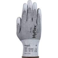 HyFlex&reg; 11-755 Cut Resistant Gloves, Size 6, 18 Gauge, Polyurethane Coated, Polyester/HPPE/Tungsten/Spandex Shell, ASTM ANSI Level A5/EN 388 Level E Sécurité Médic