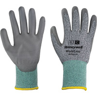 Gants de protection contre les coupures WorkEasy, Taille 6/T-petit, Calibre 13, Rev&ecirc;tement Polyur&eacute;thane, Enveloppe en PEHP/Fibre de verre, ASTM ANSI niveau A3/EN 388 niveau C Sécurité Médic