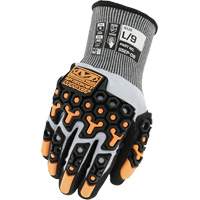 SpeedKnit M-Pact&reg; Cut-Resistant Impact Gloves, Size 7/Small, 18 Gauge, Nitrile Coated, HPPE/Tungsten Shell, ASTM ANSI Level A5/EN 388 Level E Sécurité Médic