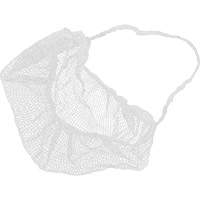 Beard Nets, Nylon, White Sécurité Médic