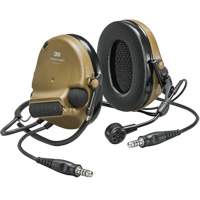 Peltor ComTac VI NIB Dual Lead Headset, Neckband Style, 22 dB Sécurité Médic