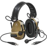 Peltor ComTac VI NIB Dual Lead Headset with Arc, Headband Style, 23 dB Sécurité Médic