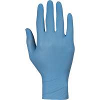 Gants jetables KeepKleen, Petit, Nitrile, 2,8 mil, Sans poudre, Bleu Sécurité Médic