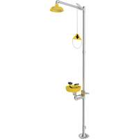Combination Emergency Shower & Eyewash Station, Pedestal Sécurité Médic