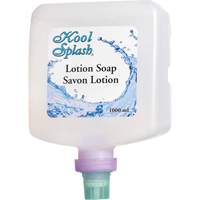 Savon moussant Clearly Lotion Kool Splash, Cr&egrave;me, 1000 ml, Sans parfum Sécurité Médic