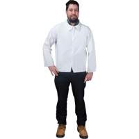 Disposable Shirt, Microporous, Small, White Sécurité Médic