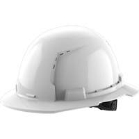 Full Brim Hardhat, Meets CSA Type 1, Ratchet Suspension, Vented Sécurité Médic