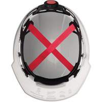 Front Brim Hardhat, Meets CSA Type 1, Ratchet Suspension, Non-Vented Sécurité Médic