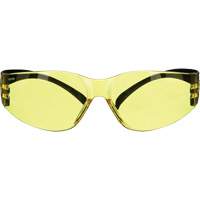 SecureFit 100 Series Safety Glasses, Amber Lens, Anti-Fog/Anti-Scratch, ANSI Z87+/Meets/Exceeds CSA Z94.3 Sécurité Médic