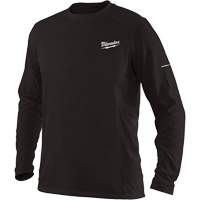 Workskin Long Sleeve Shirt, Men's, Small, Black Sécurité Médic