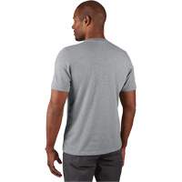 Hybrid Work Tee Shirt, Men's, Small, Grey Sécurité Médic