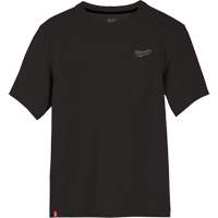 Hybrid Work Tee Shirt, Men's, Small, Black Sécurité Médic