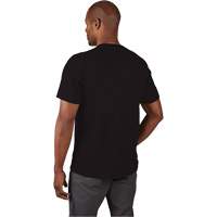 Hybrid Work Tee Shirt, Men's, Small, Black Sécurité Médic