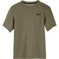 Hybrid Work Tee Shirt, Men's, Small, Green Sécurité Médic