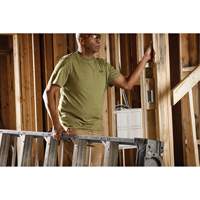 Hybrid Work Tee Shirt, Men's, Small, Green Sécurité Médic